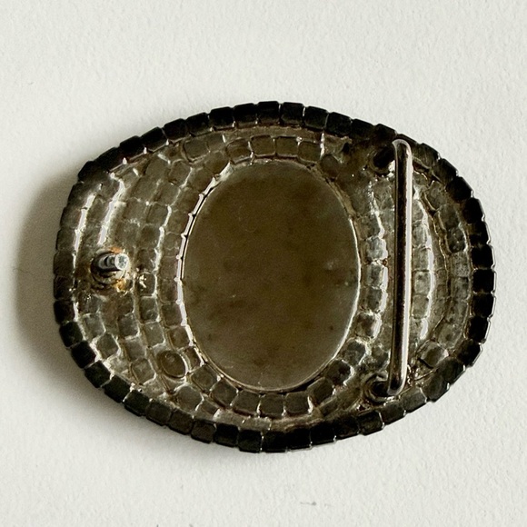 Belt buckle. Custom. Swarovski Crystal - Picture 3 of 4